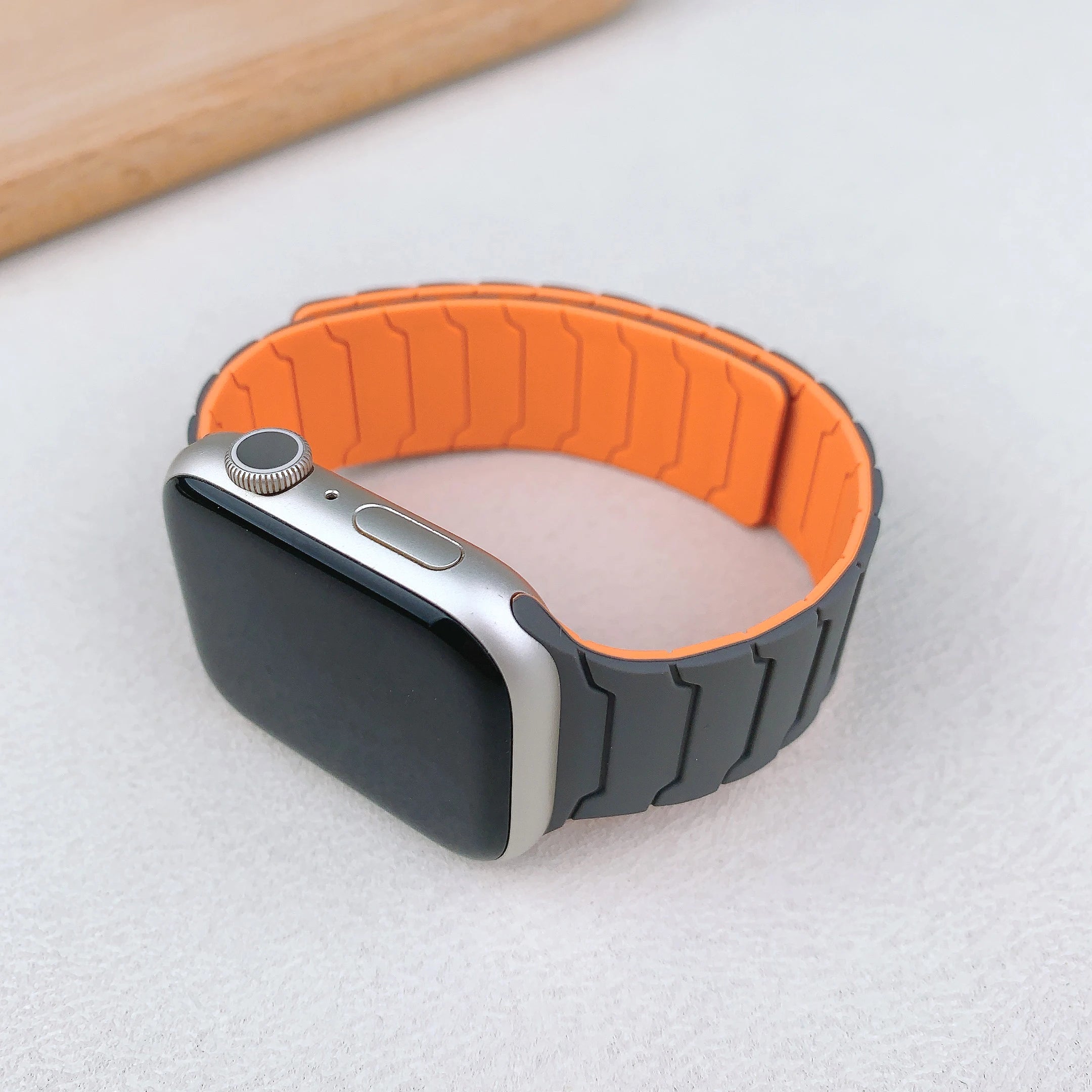 Magnetic Strap Bracelet for Smatwatch Apple - Silicone Bracelet Series 11 9 8 SE 10