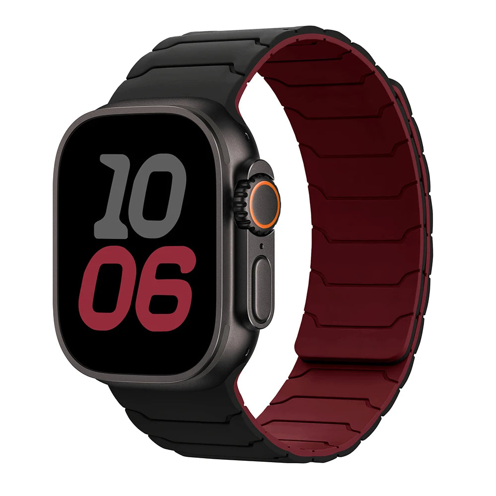 Magnetic Strap Bracelet for Smatwatch Apple - Silicone Bracelet Series 11 9 8 SE 10