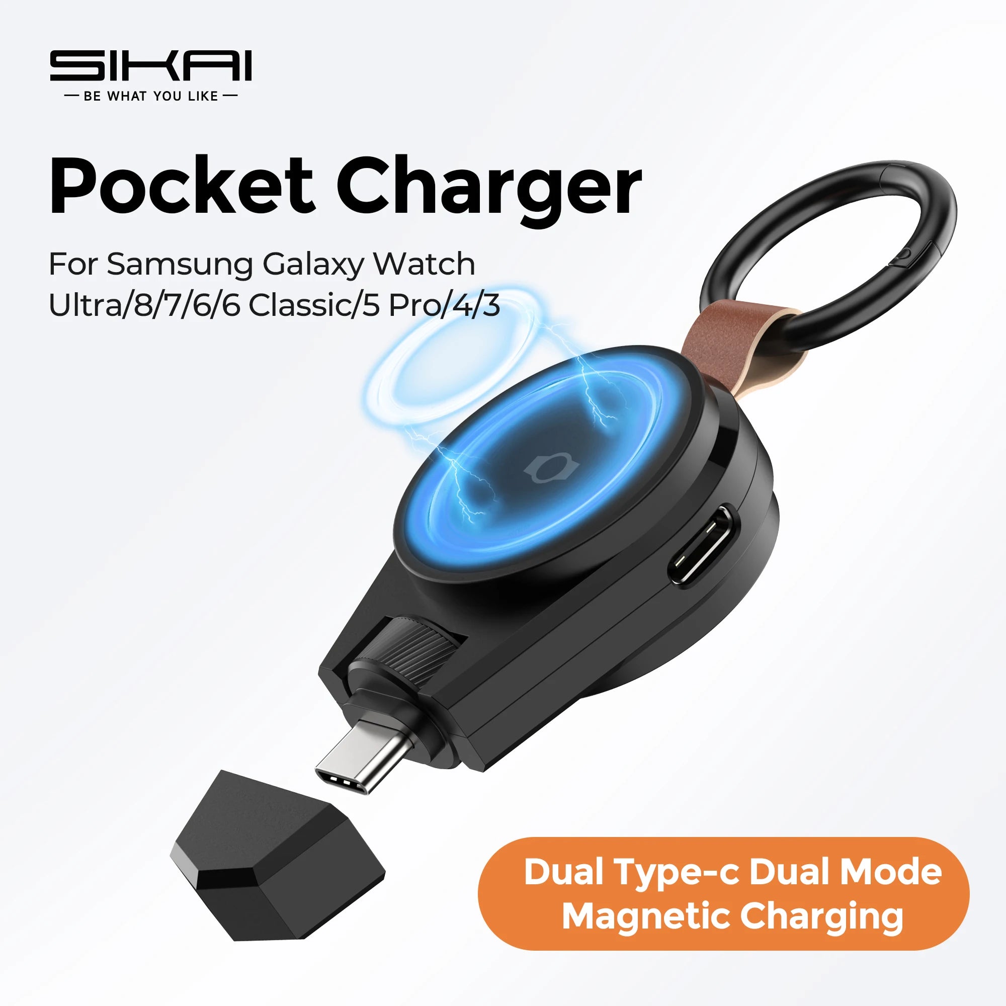 Magnetic Wireless Watch - SIKAI for Samsung Galaxy Classic8/5/5 Pro Samsung Galaxy Ultra7/6