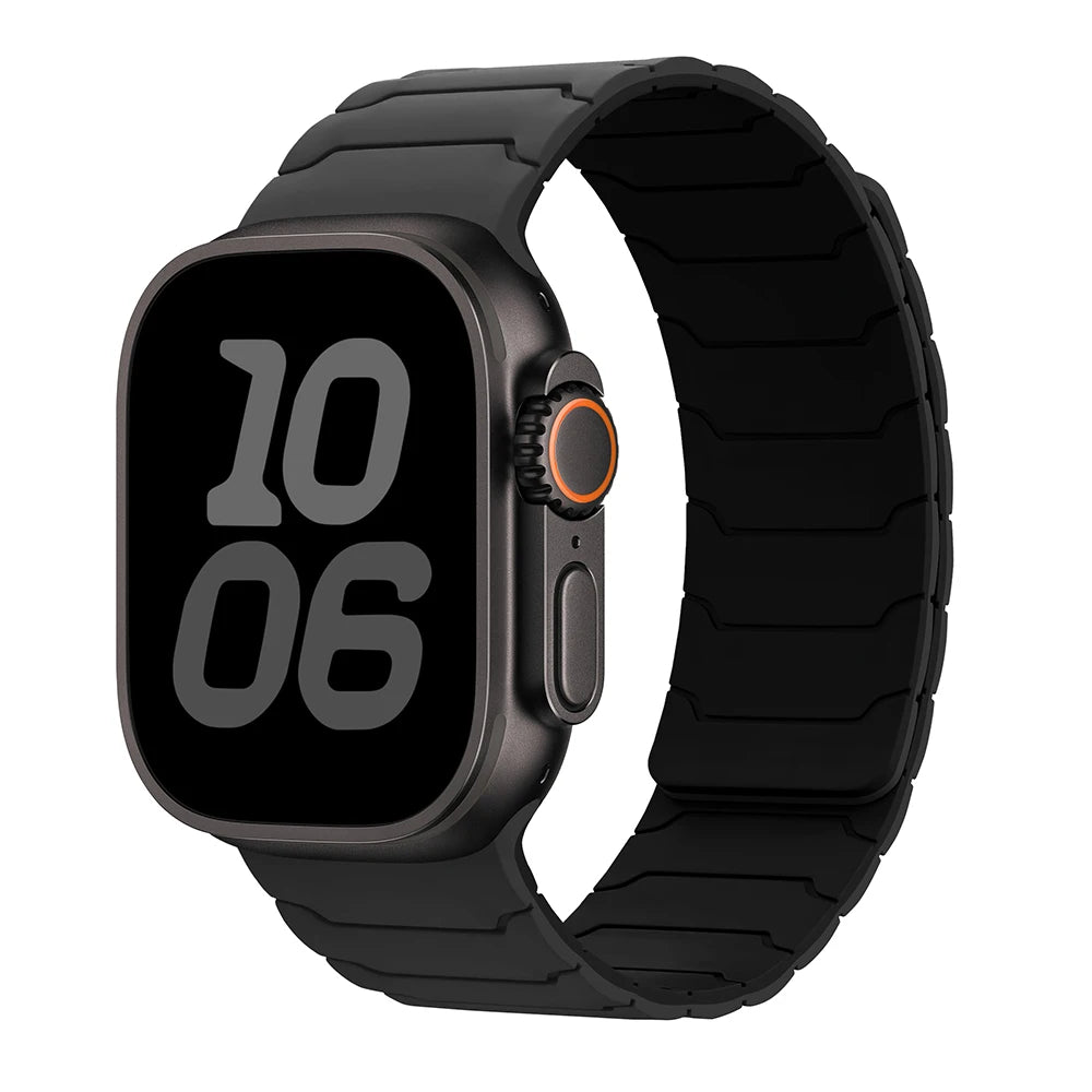 Magnetic Strap Bracelet for Smatwatch Apple - Silicone Bracelet Series 11 9 8 SE 10