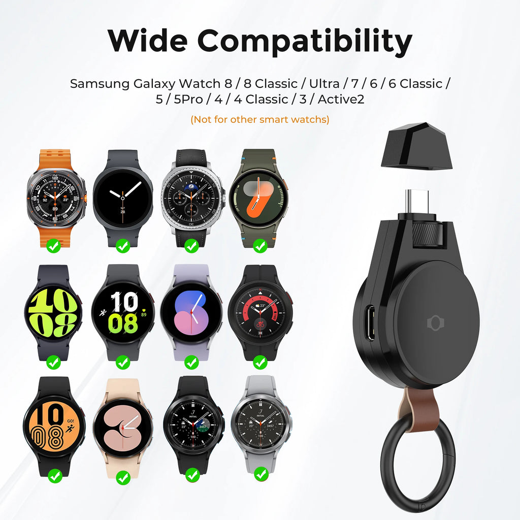 Magnetic Wireless Watch - SIKAI for Samsung Galaxy Classic8/5/5 Pro Samsung Galaxy Ultra7/6