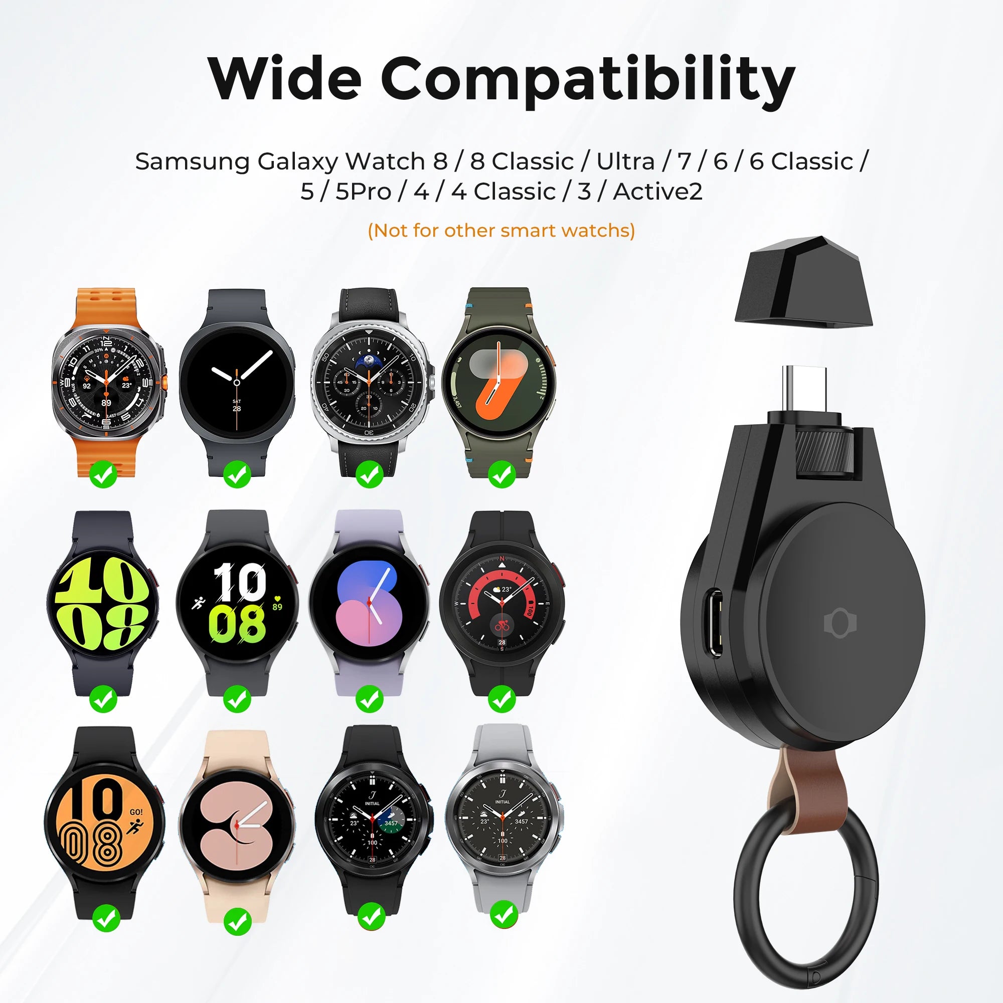 Magnetic Wireless Watch - SIKAI for Samsung Galaxy Classic8/5/5 Pro Samsung Galaxy Ultra7/6
