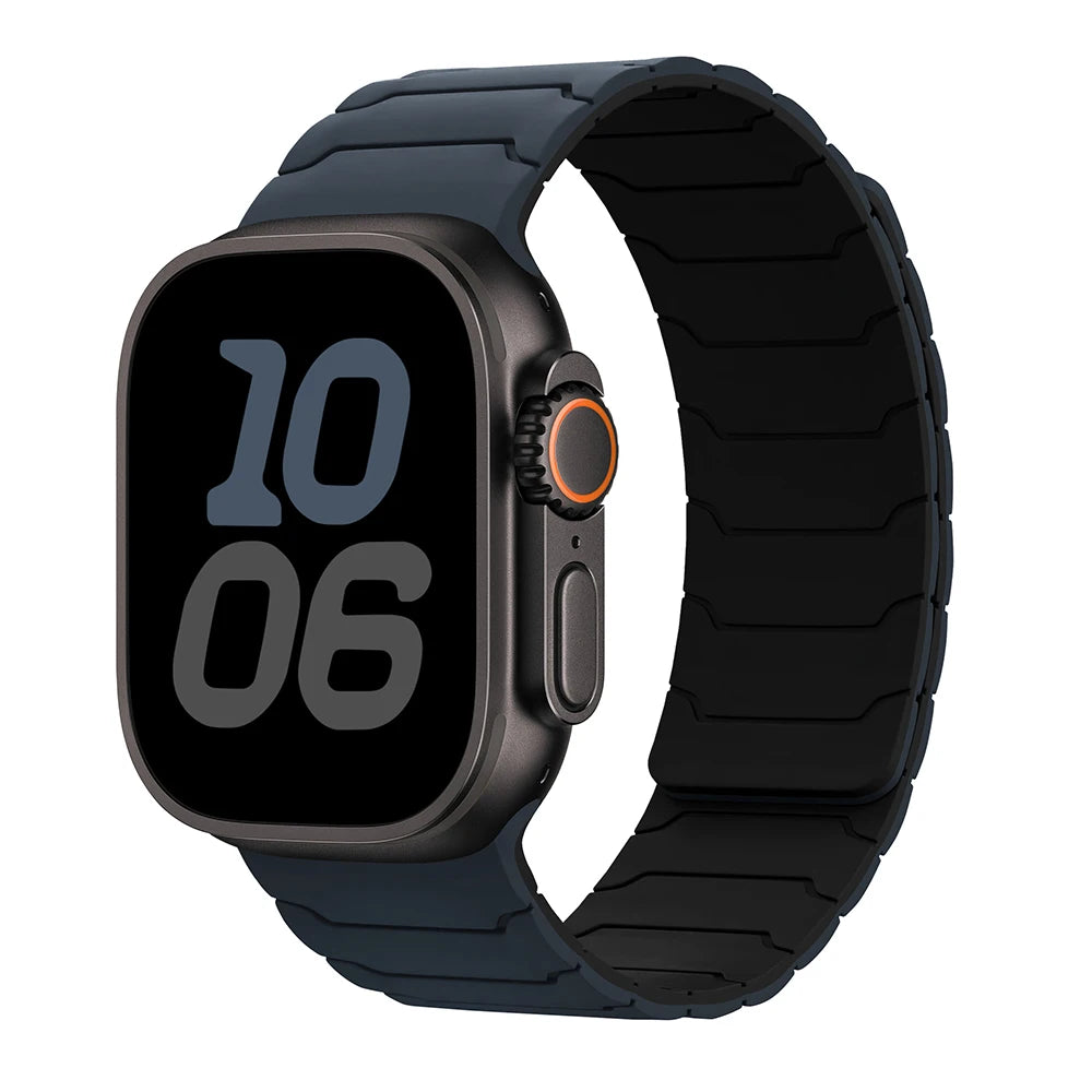 Magnetic Strap Bracelet for Smatwatch Apple - Silicone Bracelet Series 11 9 8 SE 10