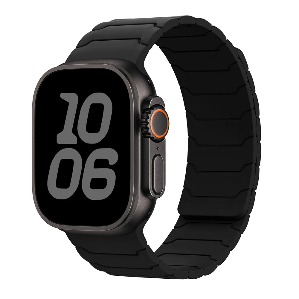 Magnetic Strap Bracelet for Smatwatch Apple - Silicone Bracelet Series 11 9 8 SE 10