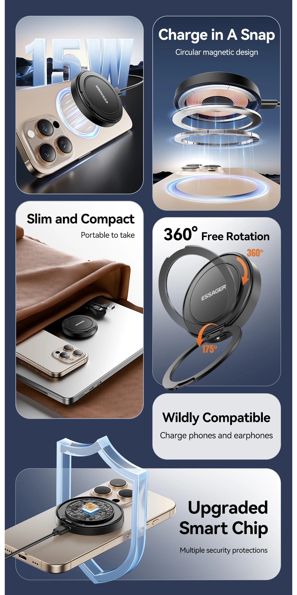 Magnetic Wireless Charger