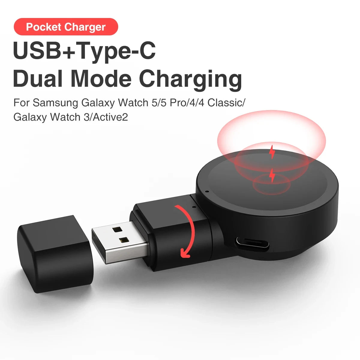 Magnetic Wireless Watch - SIKAI for Samsung Galaxy Classic8/5/5 Pro Samsung Galaxy Ultra7/6
