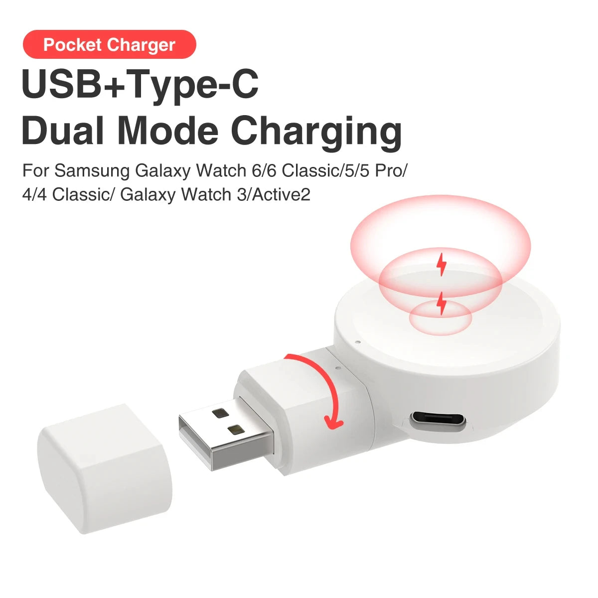 Magnetic Wireless Watch - SIKAI for Samsung Galaxy Classic8/5/5 Pro Samsung Galaxy Ultra7/6