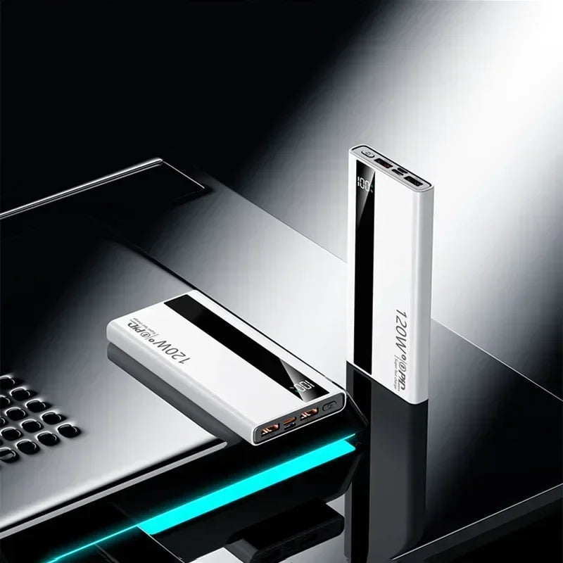 Power Bank 120W Fast Charging 50000mAh 100000mAh 200000mAh
