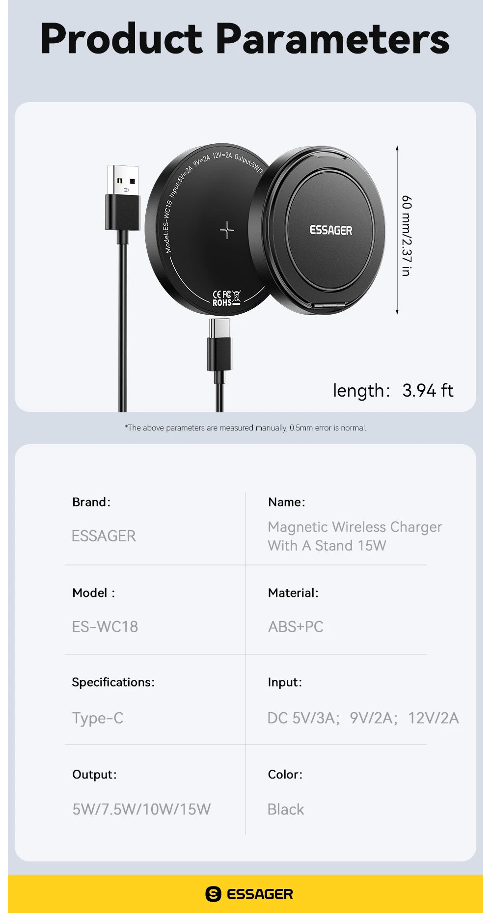Magnetic Wireless Charger