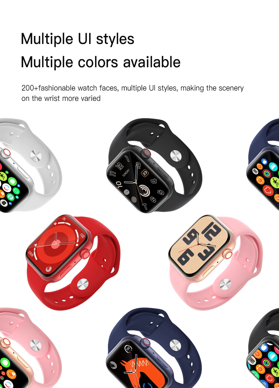 Smart Watch - compatible with Apple's Strap