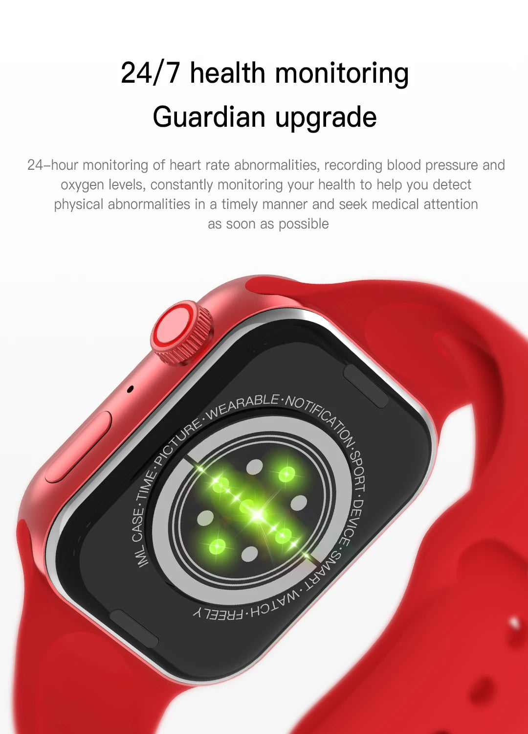 Smart Watch - compatible with Apple's Strap