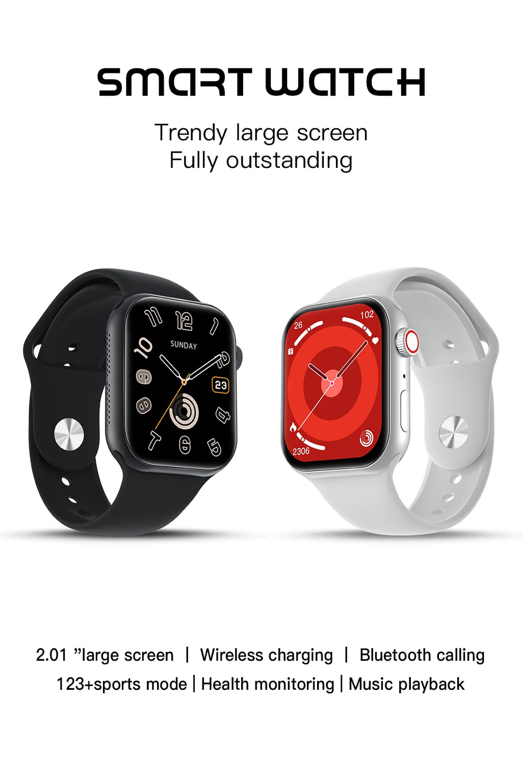 Smart Watch - compatible with Apple's Strap