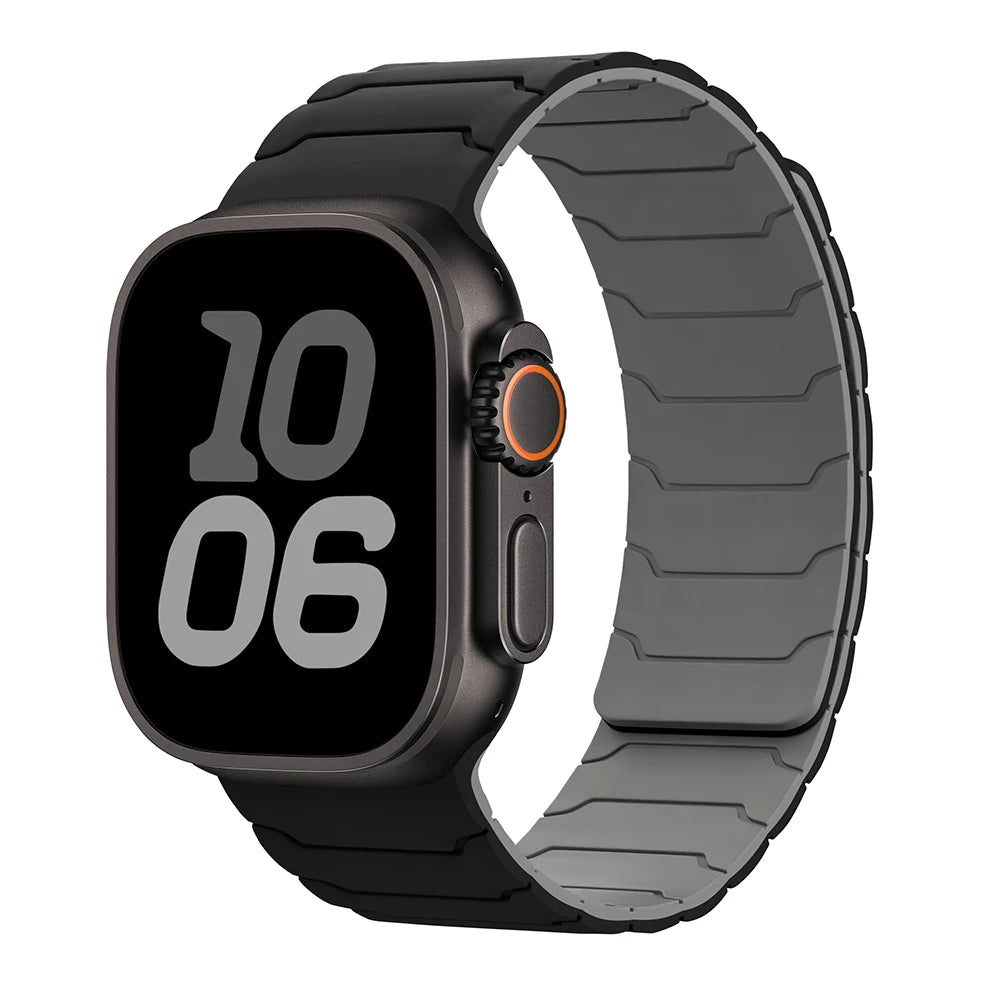 Magnetic Strap Bracelet for Smatwatch Apple - Silicone Bracelet Series 11 9 8 SE 10